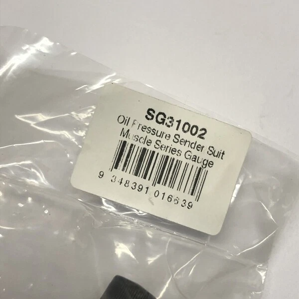 SAAS SG31002 Sensor for Oil pressure gauges Muscle series 140 PSI sender unit - Image 4 of 4
