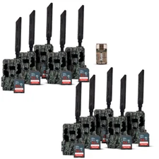 Browning Trail Camera Defender Pro Scout Max HD Trail Camera 10-Pack Bundle