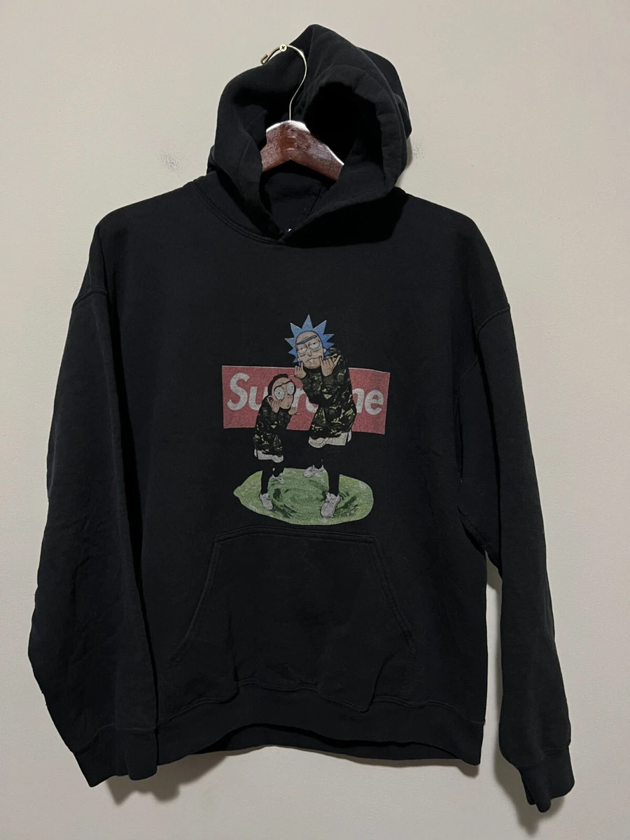 Sudadera rick y morty negra new arrivals