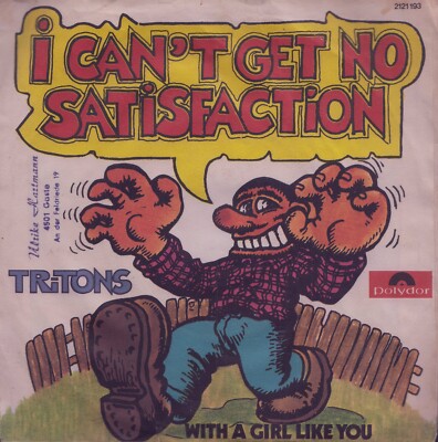 TRITONS: Satisfaction (´73 / scarce orig. German 7'' - 1st version: POLYDOR)