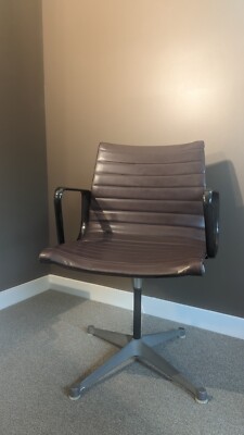  Pair of Herman Miller Eames Aluminum Group Office Chairs