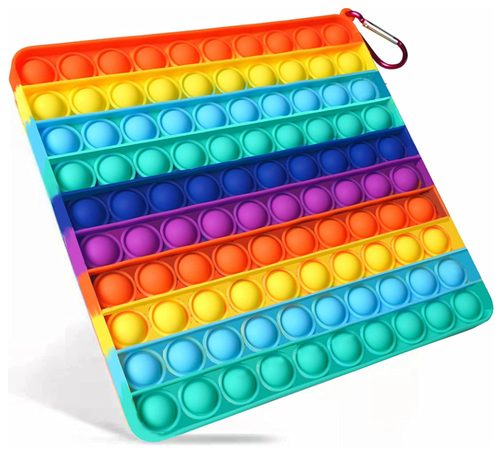 Push Pop Bubble Fidget Sensorisches Spielzeug, 2 Packungen Bubble Popper Fidget Toy Stress Angst - Bild 17 von 23