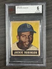 JACKIE ROBINSON ROOKIE 1948-1949 LEAF #79 BVG 6 RARE ICONIC DODGERS HOLY GRAIL