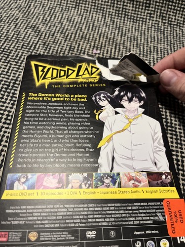 Blood Lad: The Complete Series Dvd (10 Episodes + 1 Ova) English/japanese Audio - Picture 2 of 6