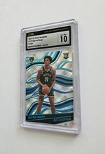 DAY’RON SHARPE Nets 2021-22 Panini Revolution Cosmic Rookie RC #122  /99 CSG 10