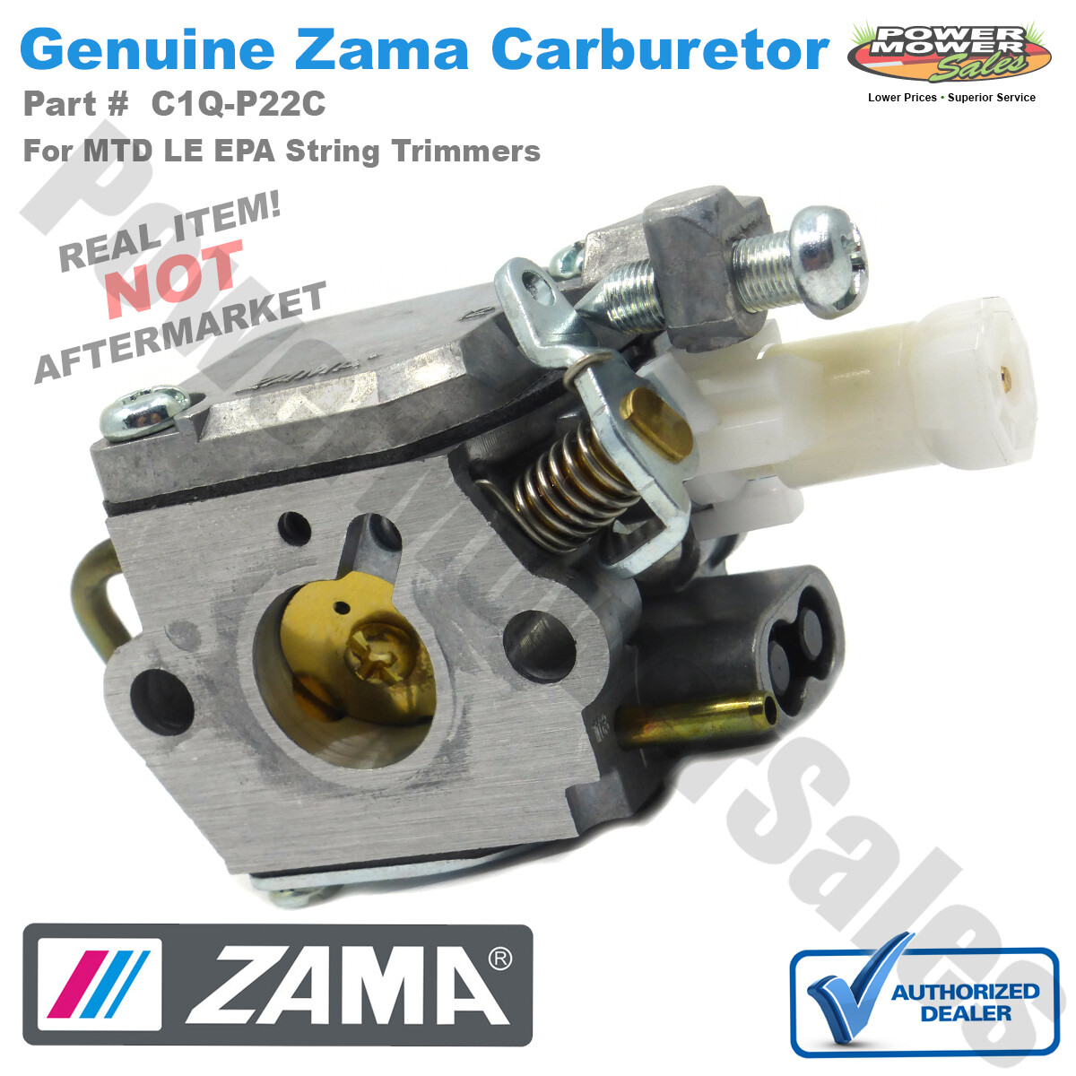 Zama Replacement Carburetor C1Q-P22C for MTD LE EPA Twist Star