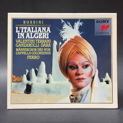 Rossini: L'Italiana in Algeri, 1982 Sony Classical Austria S2K 390048 DDD