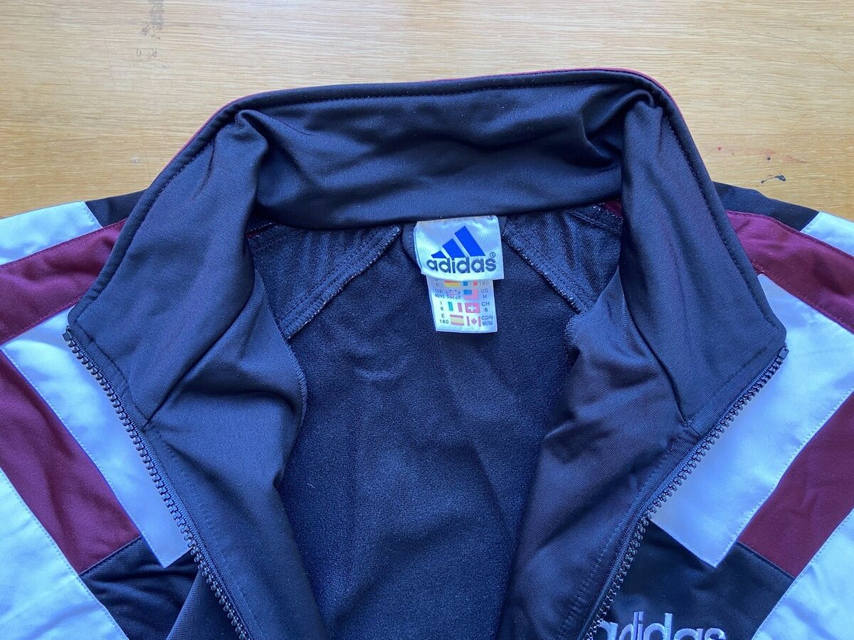 ADIDAS 90s 2000s TRACK JACKET FOOTBALL SOCCER VINTAGE sz M ADIDAS 90s 2000s TRACK JACKET FOOTBALL SOCCER VINTAGE sz M