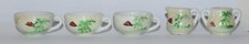 Vintage Midcentury Miniature Toy Tea Set Lusterware Hand Painted Japan 5 Pieces