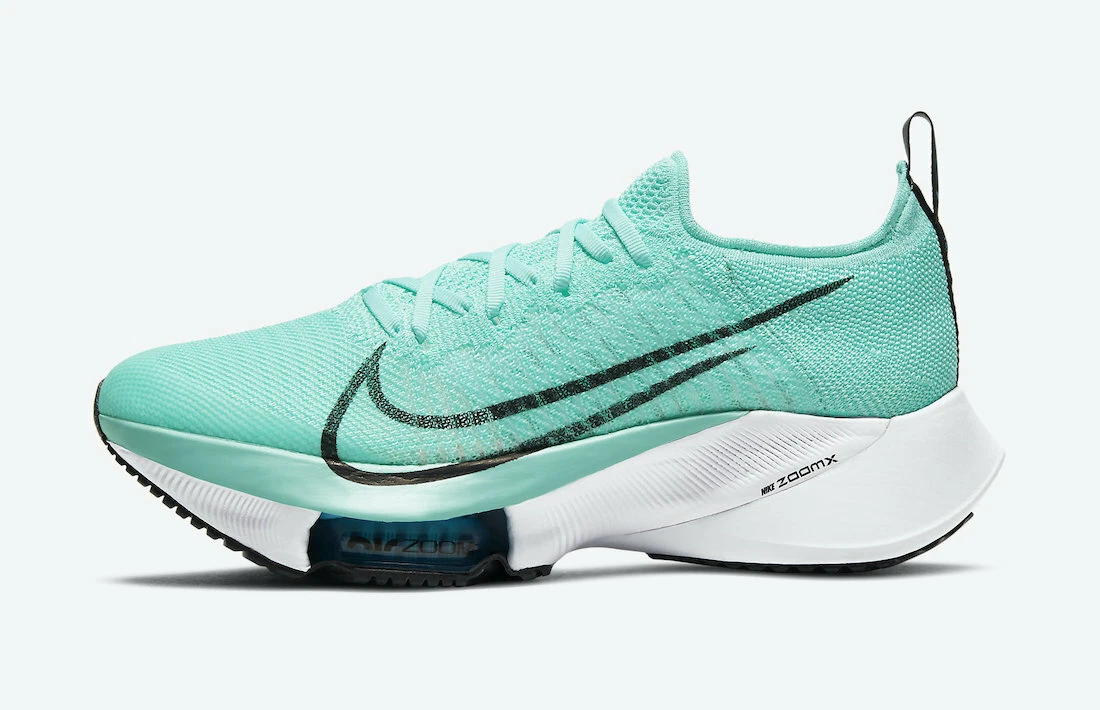 Women's Nike Air Zoom Tempo NEXT% FK Flyknit Turquoise Blue