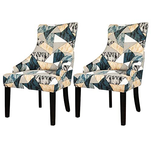 Slipcovers With Pattern Stretch Wing Chair Covers Reusable A
