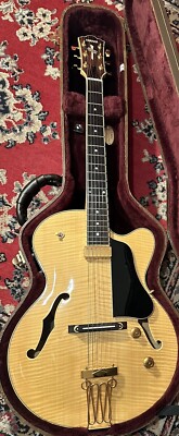 Yamaha AEX1500-Martin Taylor-Flame Maple Archtop Hum Pickup