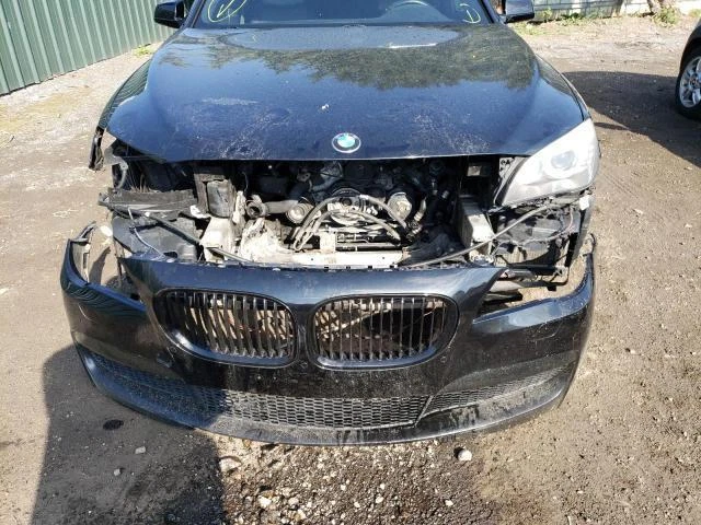 BMW 750I 2012 panel de exhibición de infoentretenimiento OEM negro 93 k millas NJ25-K02330 Foto 4 de 4