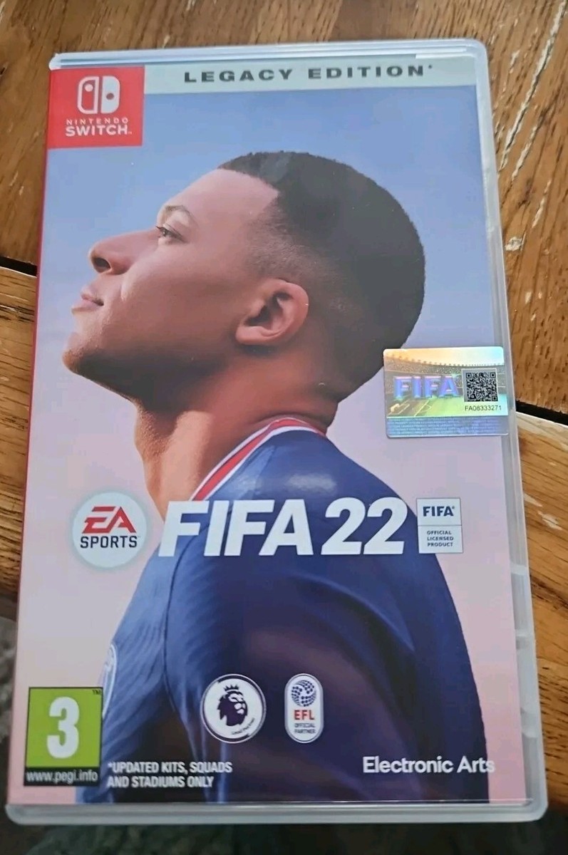 FIFA 22: Legacy Edition (Nintendo Switch, 2021) 5035223124047