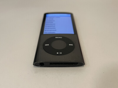 Apple iPod nano 5th Generation Black (16 GB) 885909309504| eBay