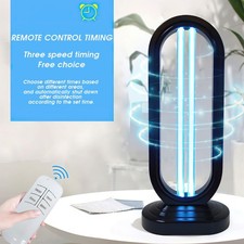 UVC UV Light Ozone Sterilize Germicidal Lamp Home Disinfection & Remote Control