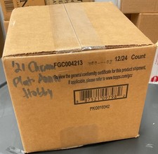 2021 Topps Chrome Platinum Anniversary Baseball Hobby Case