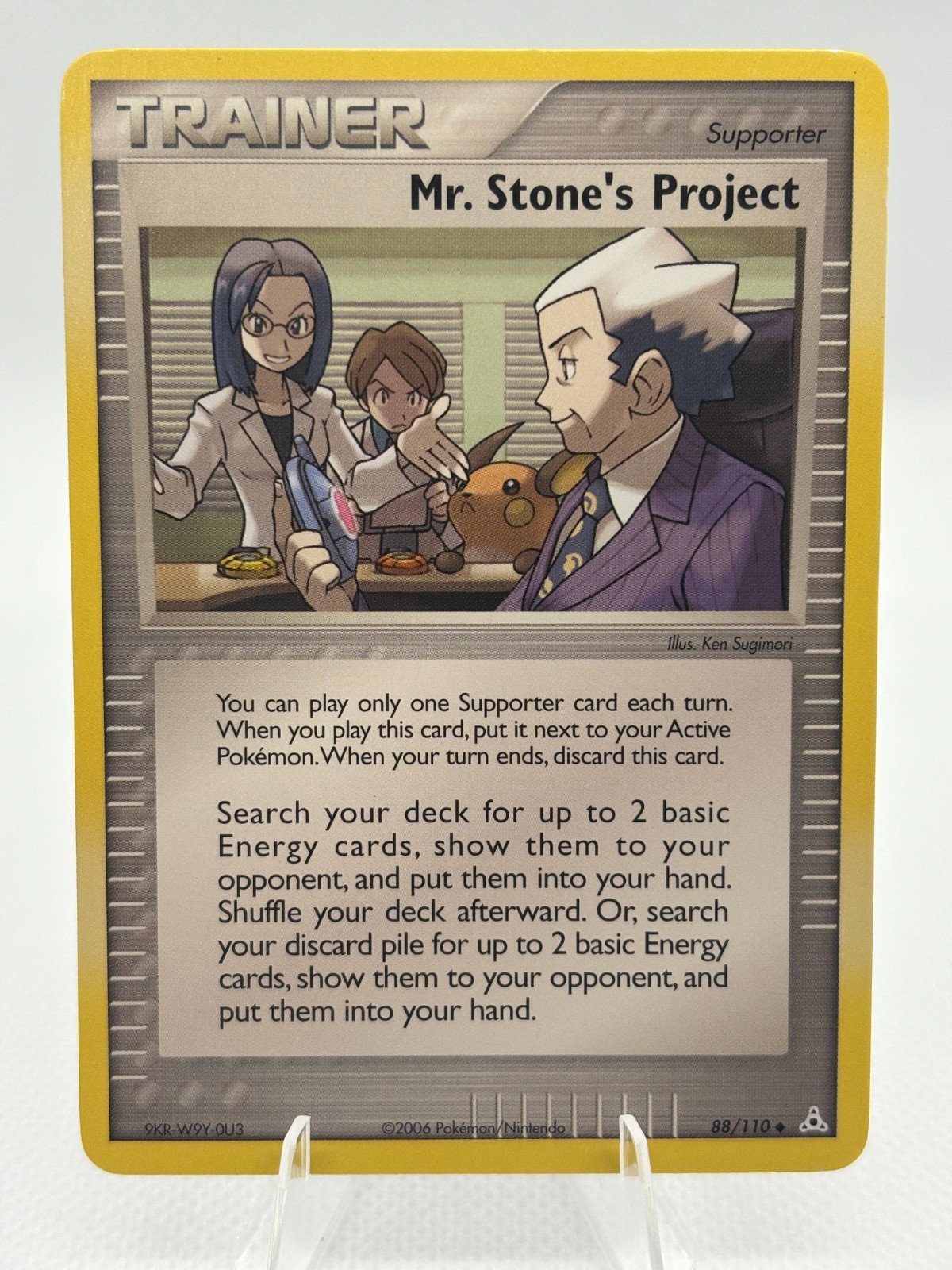 Pokemon TCG Mr. Stone's Project 88/110 EX Holon Phantom Uncommon Regular Card