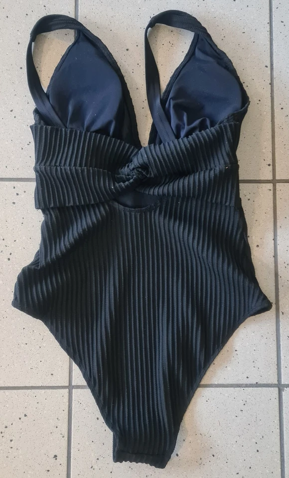 Maillot de bain gainant et amincissant 1 pièce pour femme noir taille L neuf - Photo 4/4