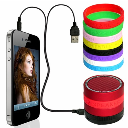 SYN Portable Bluetooth Speaker with 8 Customizable Color Bands - Yellow Speaker - 第 3/4 張圖片