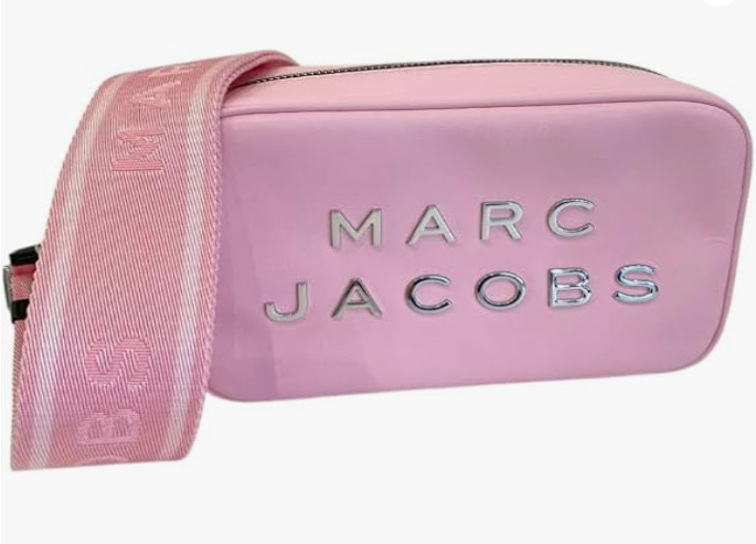 Bolso Bandolera Marc Jacobs The Flash Bubblegum Rosa Cuero Liso Cámara