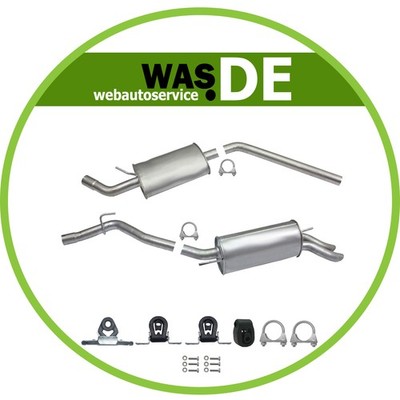 Komplette Auspuffanlage VW Transporter T4 2.5 TDI Multivan, Bus, Kasten