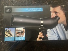 The Sharper Image 25X and 18X Magnification Spotting Scope. New In Open Box