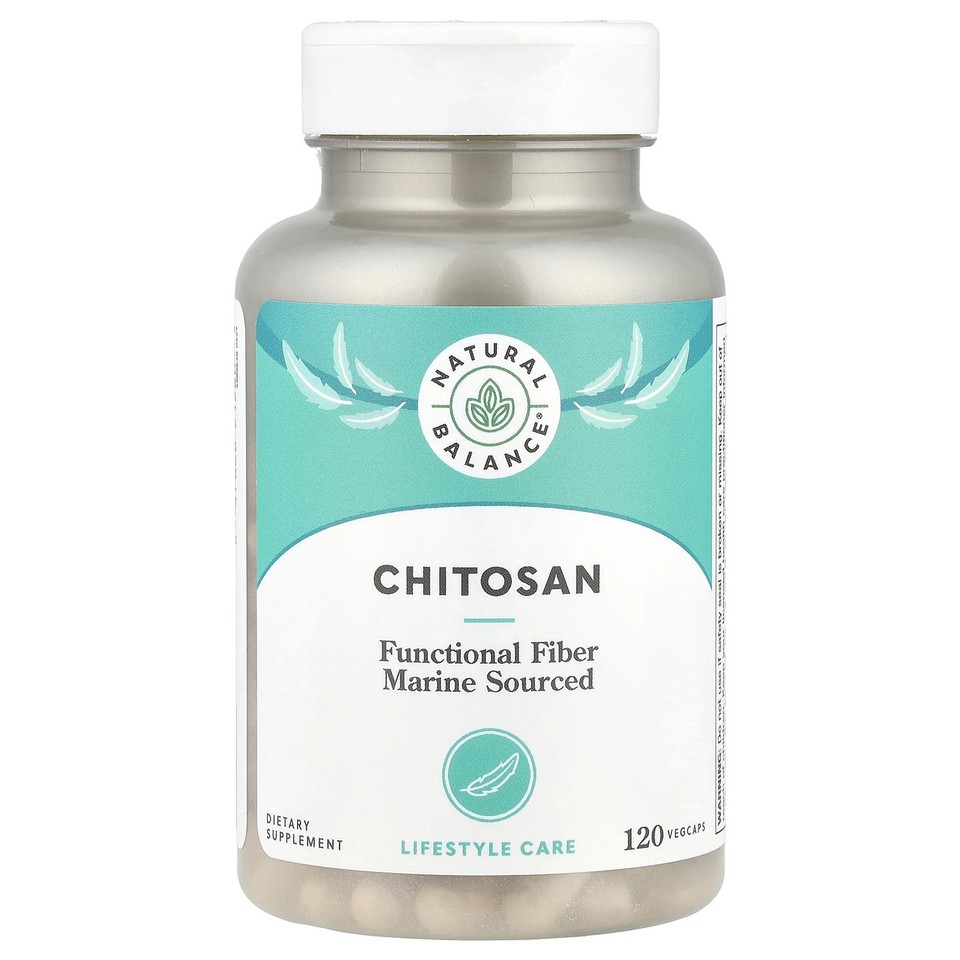 Chitosan, 120 Vegcaps (250 mg per Capsule)