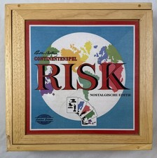 Risk Nostalgia Edition Parker Brothers Wooden Box Dutch Board Game Wood