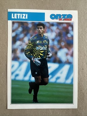 Lionel LETIZI Karte - OGC NICE - Elf Mondial - 1994 / 95 - Frankreich - Nissa