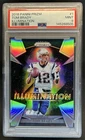 2018 Panini Prizm Tom Brady Illumination #1 Patriots PSA 9