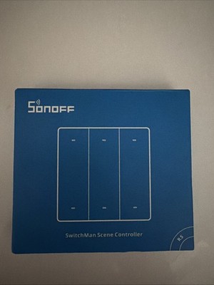 WIFI Switch Scene Controller 6-key Smart Switch Battery Powered EWeLink Control!
