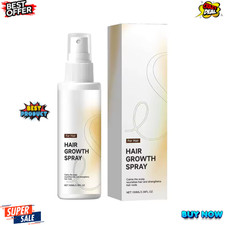 Snidin Hair Growth Spray With Rosemary Oil & Biotin 60ml - Non-Greasy, Hair Loss