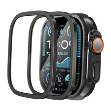 2 Pack for Apple Watch Ultra 3/Ultra Apple Watch Ultra 3/2/1 49mm Black