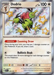 Dodrio 200/091 SV: Paldean Fates Shiny Rare Holo