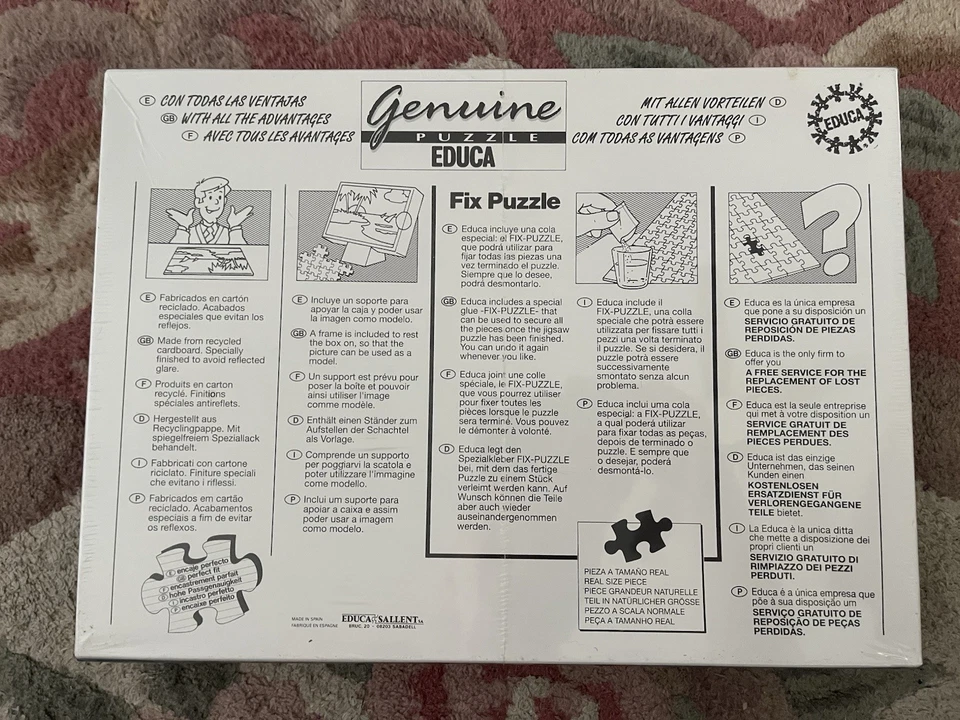 Puzzle Educa 1000 Piezas PERFECTOS EXTRAÑOS Ian Sanderson 68CM X 48CM SELLADO Foto 2 de 2