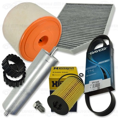 Inspektionskit Filter Satz Paket XXL (AK) AUDI A6 2,0 TDi mit CNH* CSU* ab 2014