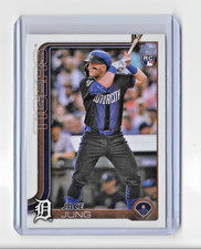 2025 TOPPS SERIES ONE JACE JUNG (RC) - CARD #80 - DETROIT TIGERS- FREE SHIPPING