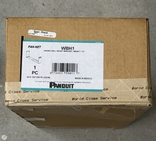 NEW Black Panduit WBH1 Hinged Wall Mount Bracket 1U HEIGHT 1.75