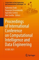 Proceedings Of International Conference On Computational Intelligence And Data E