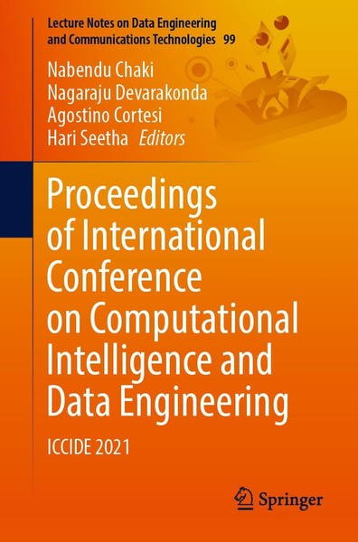 Proceedings Of International Conference On Computational Intelligence And Data E-image