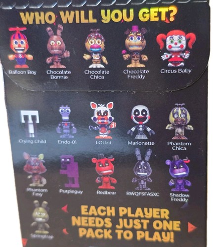 (x5)FunkoPop! Five Nights at Freddy's Fightline Character Pack(Blind Bag) SEALED - Picture 5 of 9