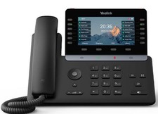 Yealink T85W WiFi 6 VoIP/SIP Phone (SIP-T85W), 16-Lines, 2 x Gigabit Ports, PoE