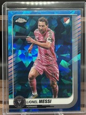 2025 Topps Chrome MLS Sapphire Lionel Messi Inter Miami