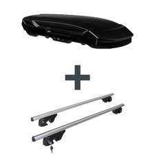 Dachbox Thule Motion 3 L Low + Dachträger Menabo für Mercedes GLS Typ X167 Top Dachbox Thule Motion 3 L Low + Dachträger Menabo für Mercedes GLS Typ X167 Top