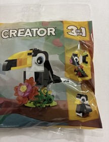 LEGO 30688 - Creator 3 in 1 TROPICAL TOUCAN Polybag GWP Set - BRAND NEW!