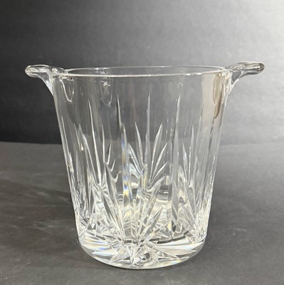 Waterford Ice Bucket Marquis ''Bloomfield'' Crystal Clear Glass 6  H