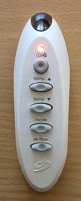 Genuine OEM Bionaire 5 Button Remote Control For Reversible Dual Twin Window Fan