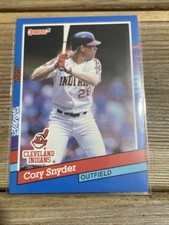 1991 Donruss Cleveland Indians Cory Snyder #288