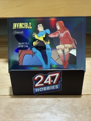 2025 Keepsake INVINCIBLE #545 Jumbo Comic Relic Invincible Atom Eve Sequids Cut